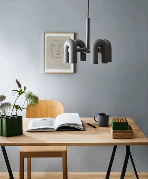 Подвесная люстра Inodesign Fanny Gray 4 40.6055